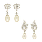 J Pearls Hansa Pearl Earrings Pack 2 - Distacart