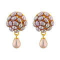 J Pearls Elegance Drop Pearl Earrings - Real Pearl Jewelry - Distacart
