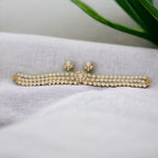 J Pearls Zivah 3 Lines Pearl Choker Set