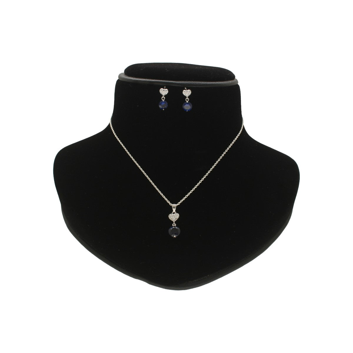 J Pearls Clara 925 Silver Pendant Set