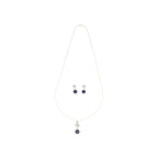 J Pearls Clara 925 Silver Pendant Set