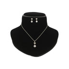 J Pearls Adora 925 Silver Pendant Set