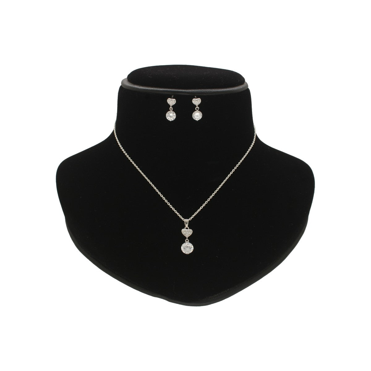 J Pearls Adora 925 Silver Pendant Set