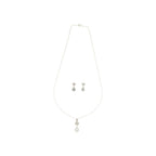 J Pearls Adora 925 Silver Pendant Set