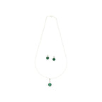 J Pearls Xeni 925 Silver Pendant Set