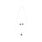 J Pearls Faris 925 Silver Pendant Set