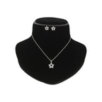 J Pearls Percy 925 Silver Pendant Set