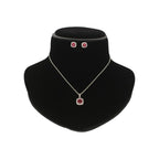 J Pearls Brielle 925 Silver Pendant Set