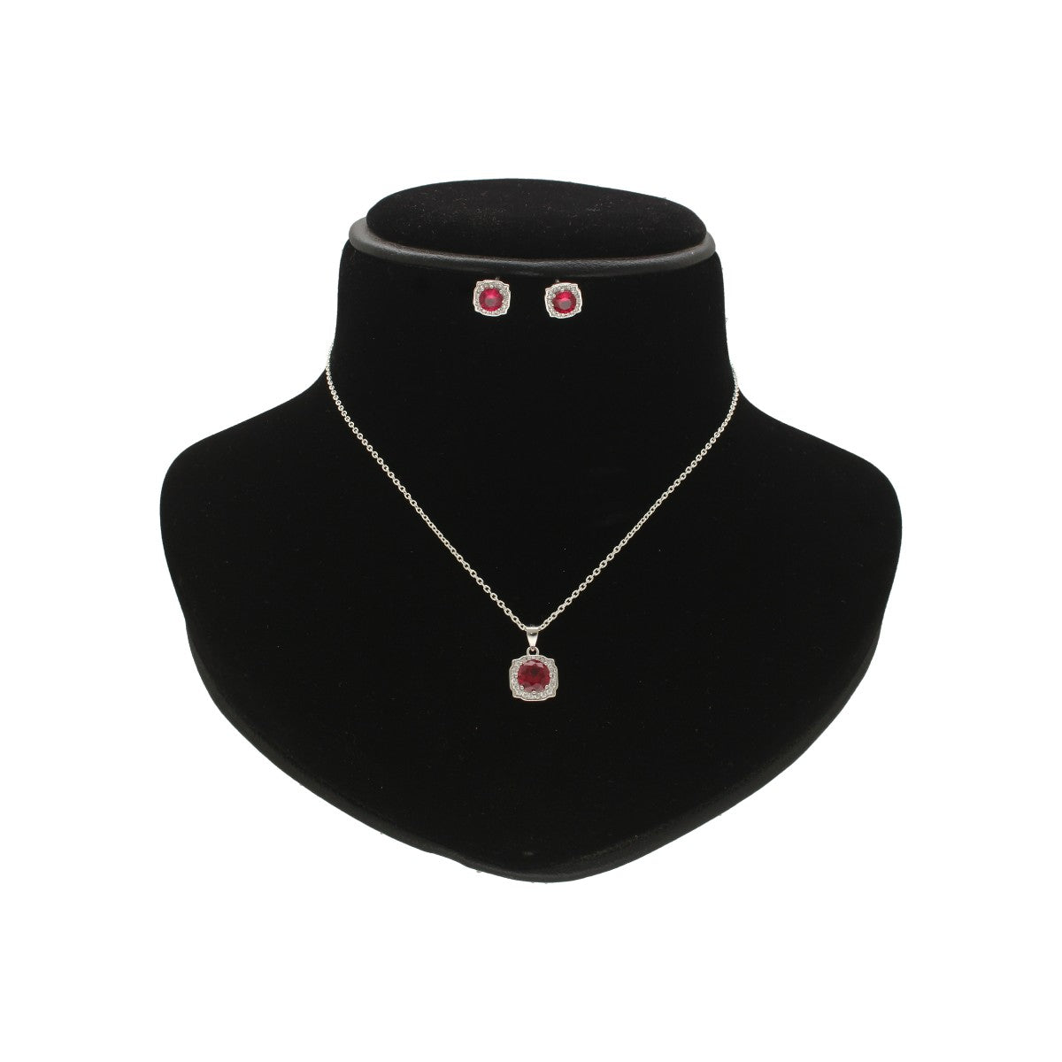 J Pearls Brielle 925 Silver Pendant Set