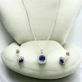 J Pearls Bella 925 Silver Pendant Set