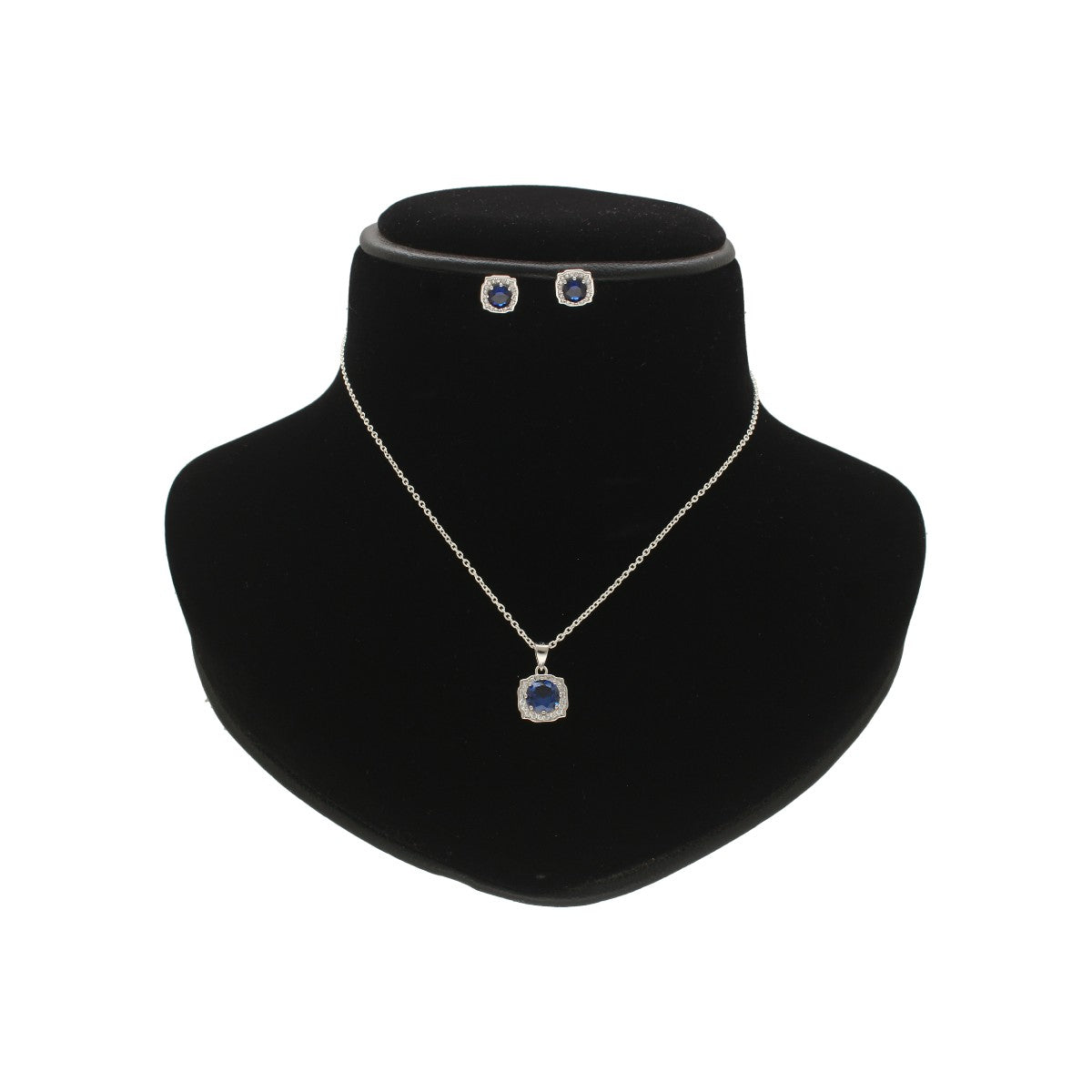 J Pearls Bella 925 Silver Pendant Set