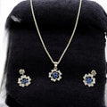 J Pearls Divin 925 Silver Pendant Set