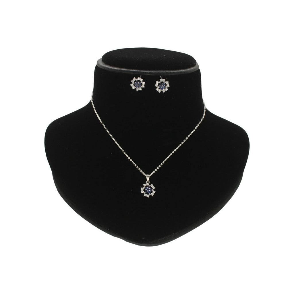 J Pearls Divin 925 Silver Pendant Set