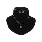 J Pearls Divin 925 Silver Pendant Set