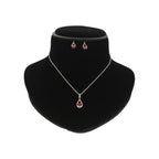 J Pearls Roye 925 Silver Pendant Set