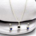 J Pearls Valerie 925 Silver Pendant Set