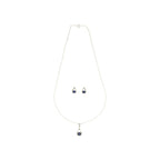 J Pearls Valerie 925 Silver Pendant Set