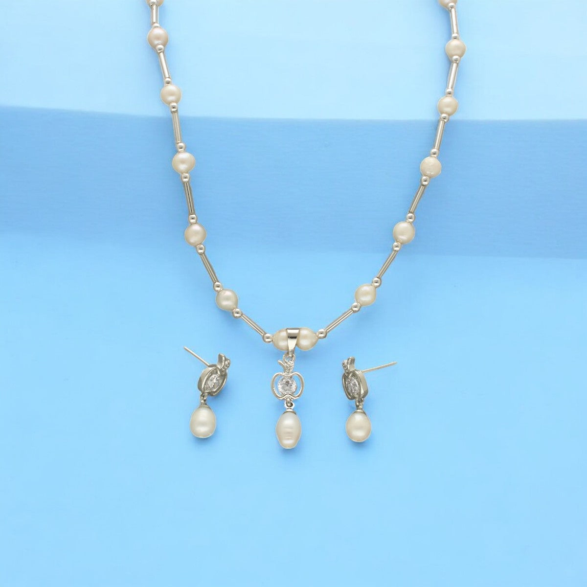 J Pearls Percy Pearl Pendant Set