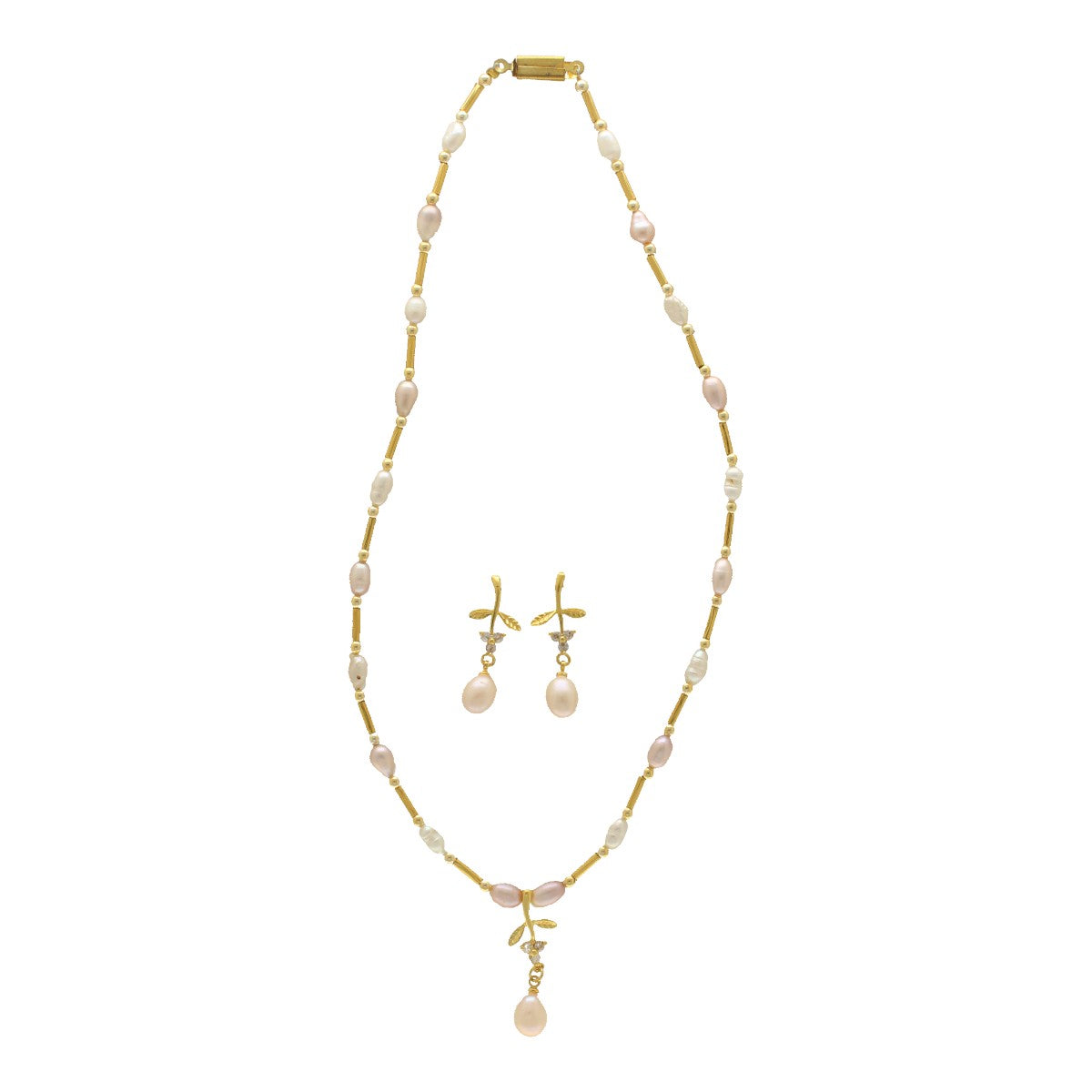 J Pearls Esita Pearl Pendant Set