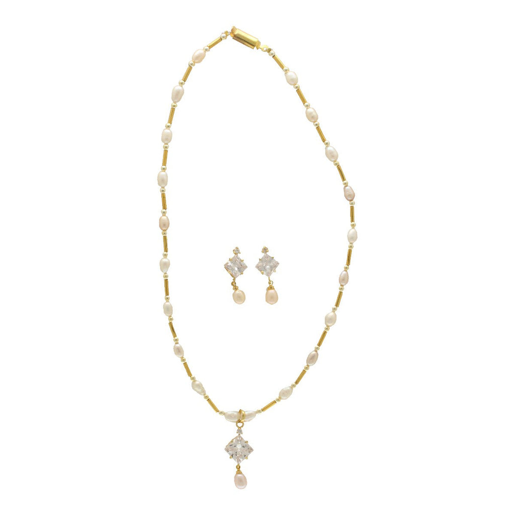 J Pearls Elysian Pearl Pendant Set