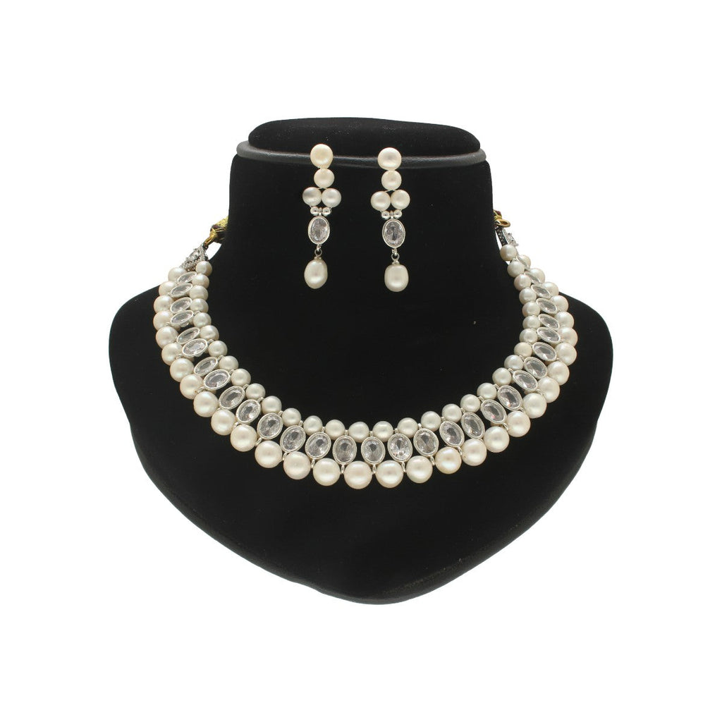 J Pearls Asra Pearl Choker Set