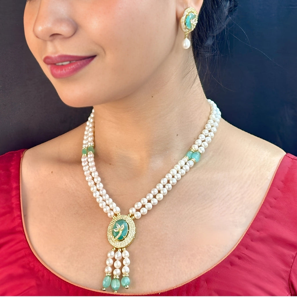 J Pearls Opal Pearl Set