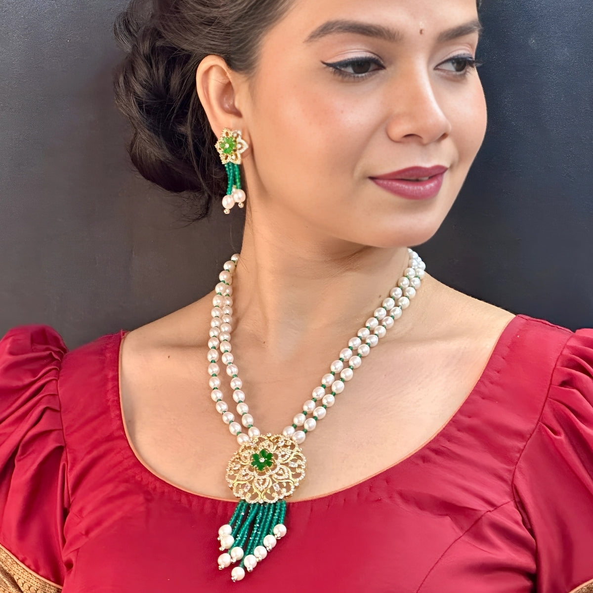 J Pearls Yasti Pearl Set