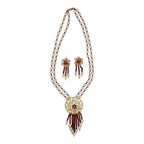 J Pearls Amolak Pearl Set