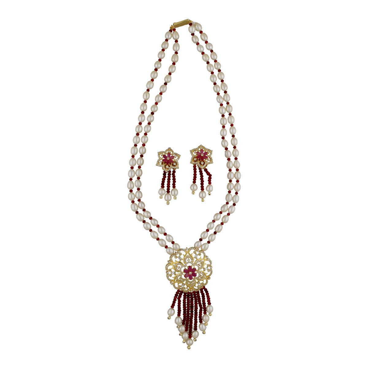 J Pearls Amolak Pearl Set