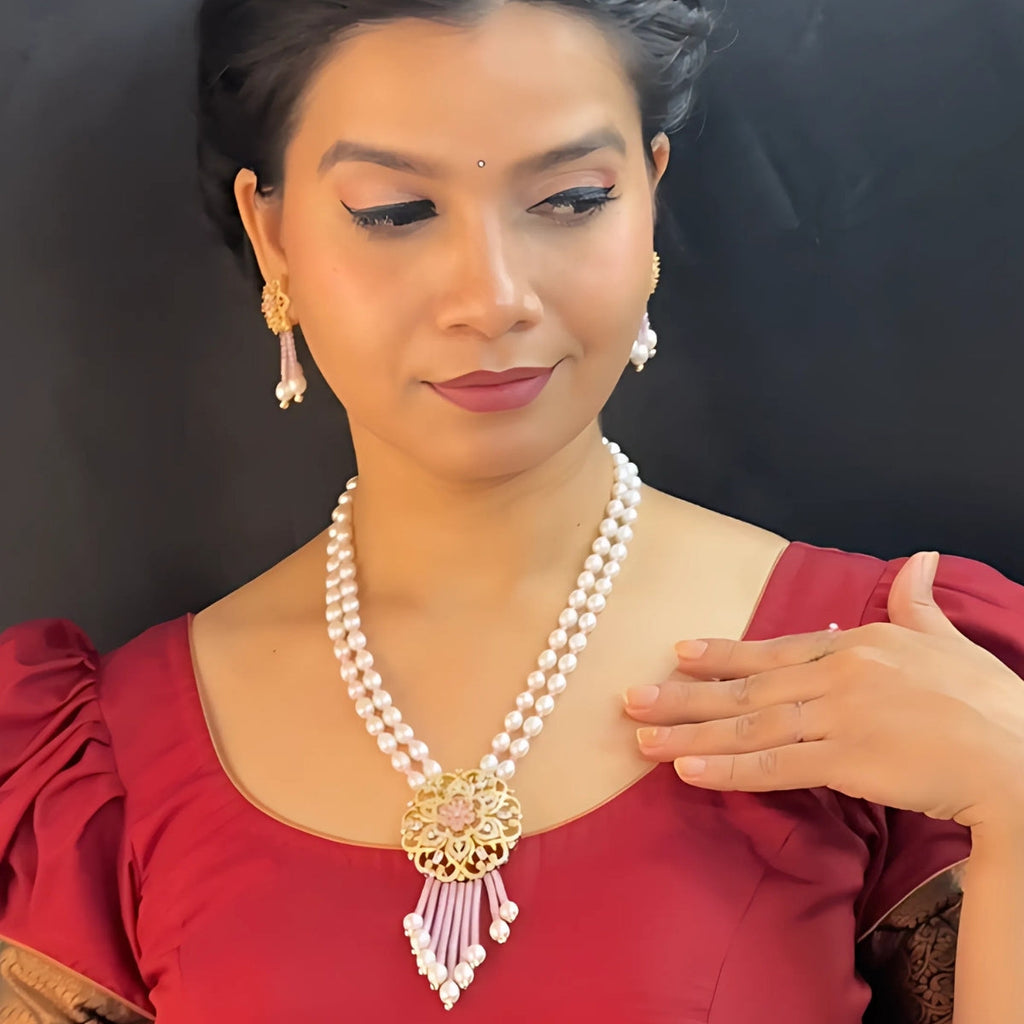 J Pearls Rhea Pearl Set