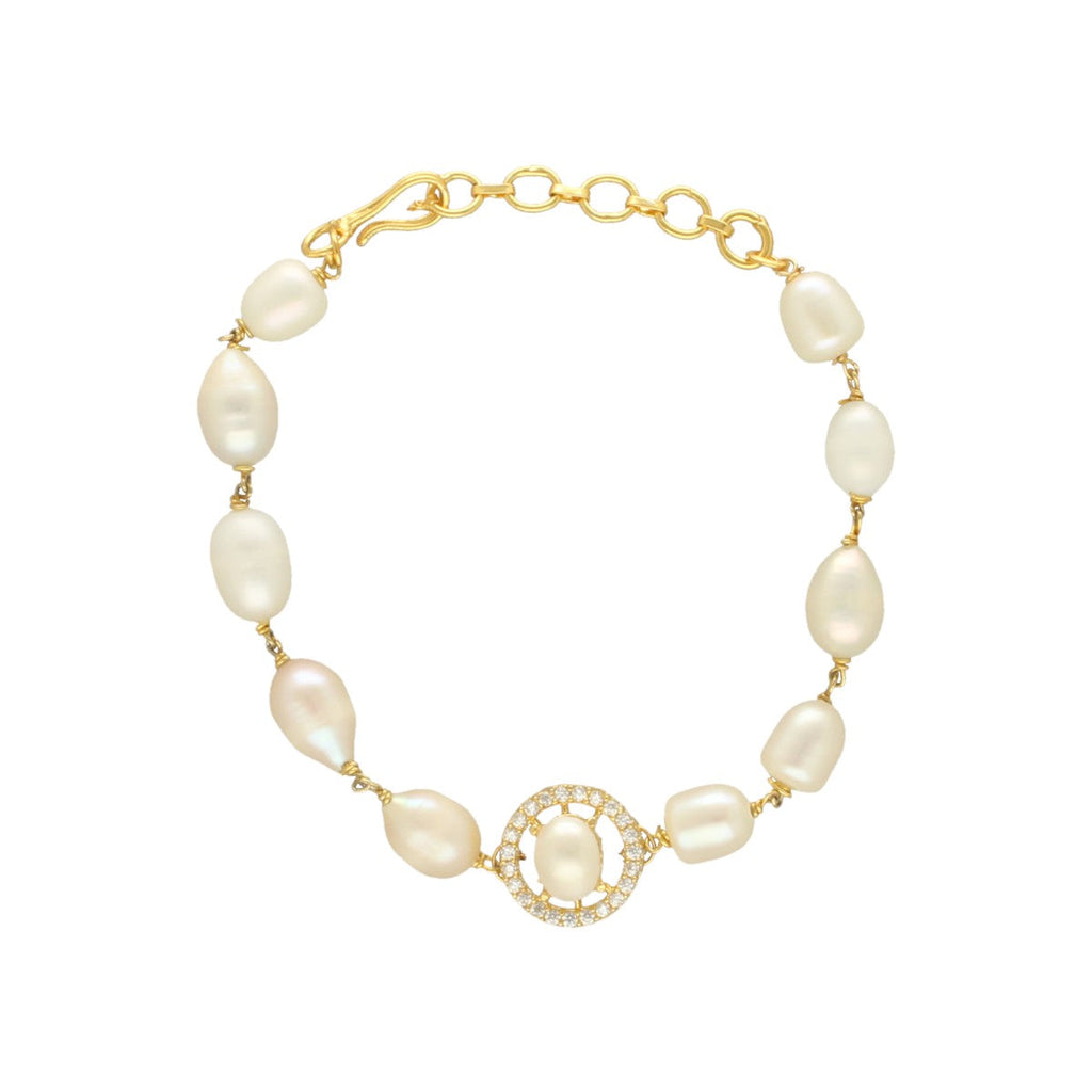 J Pearls Yasti Pearl Bracelet - Distacart