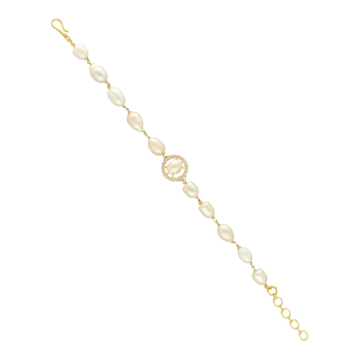 J Pearls Yasti Pearl Bracelet - Distacart