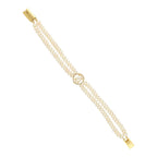 J Pearls Ovia Dual Line Pearl Bracelet - Distacart