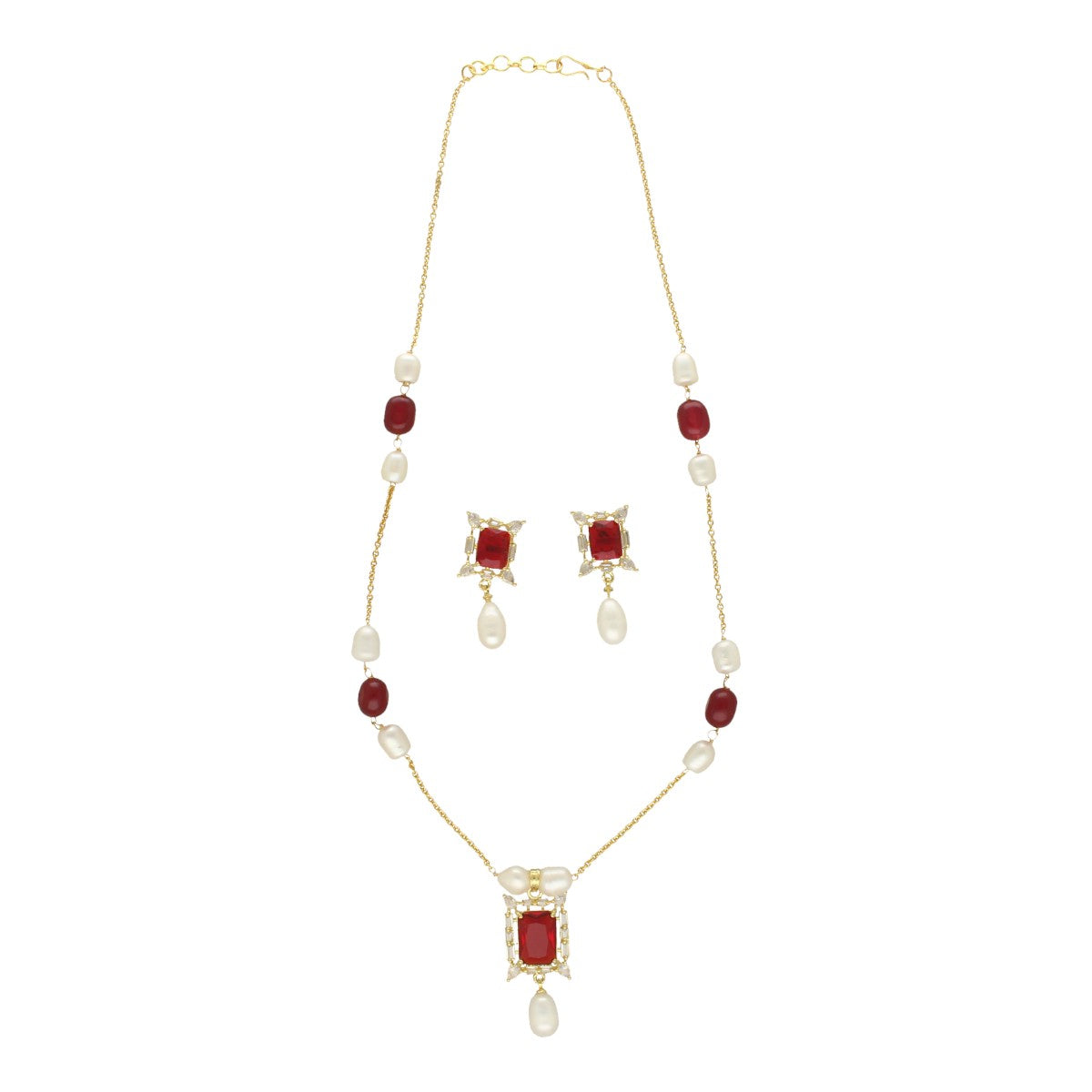 J Pearls Elysia Pearl Pendant Set