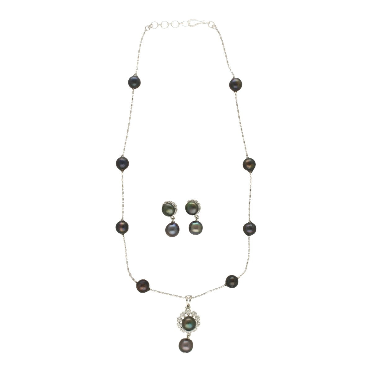 J Pearls Laris Pearl Pendant Set