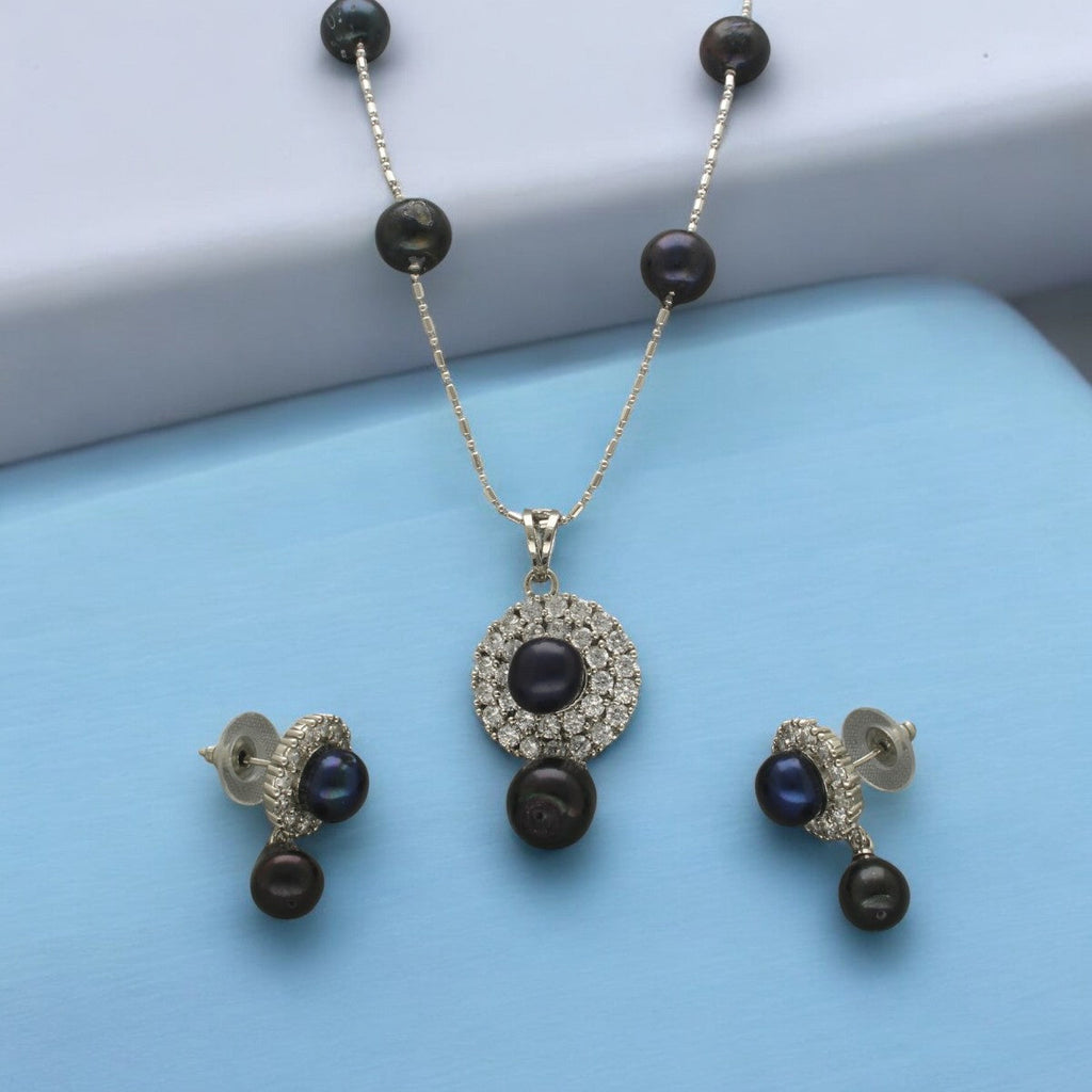 J Pearls Myla Pearl Pendant Set