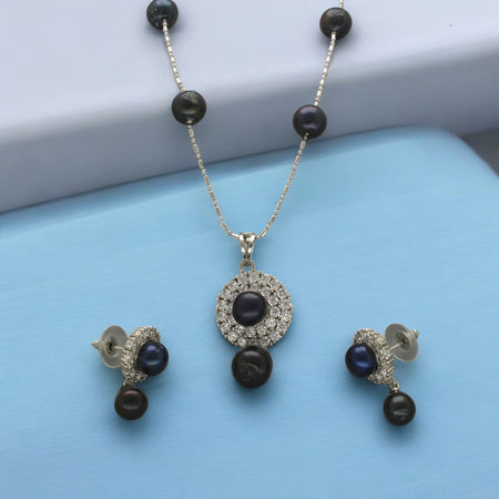 J Pearls Myla Pearl Pendant Set