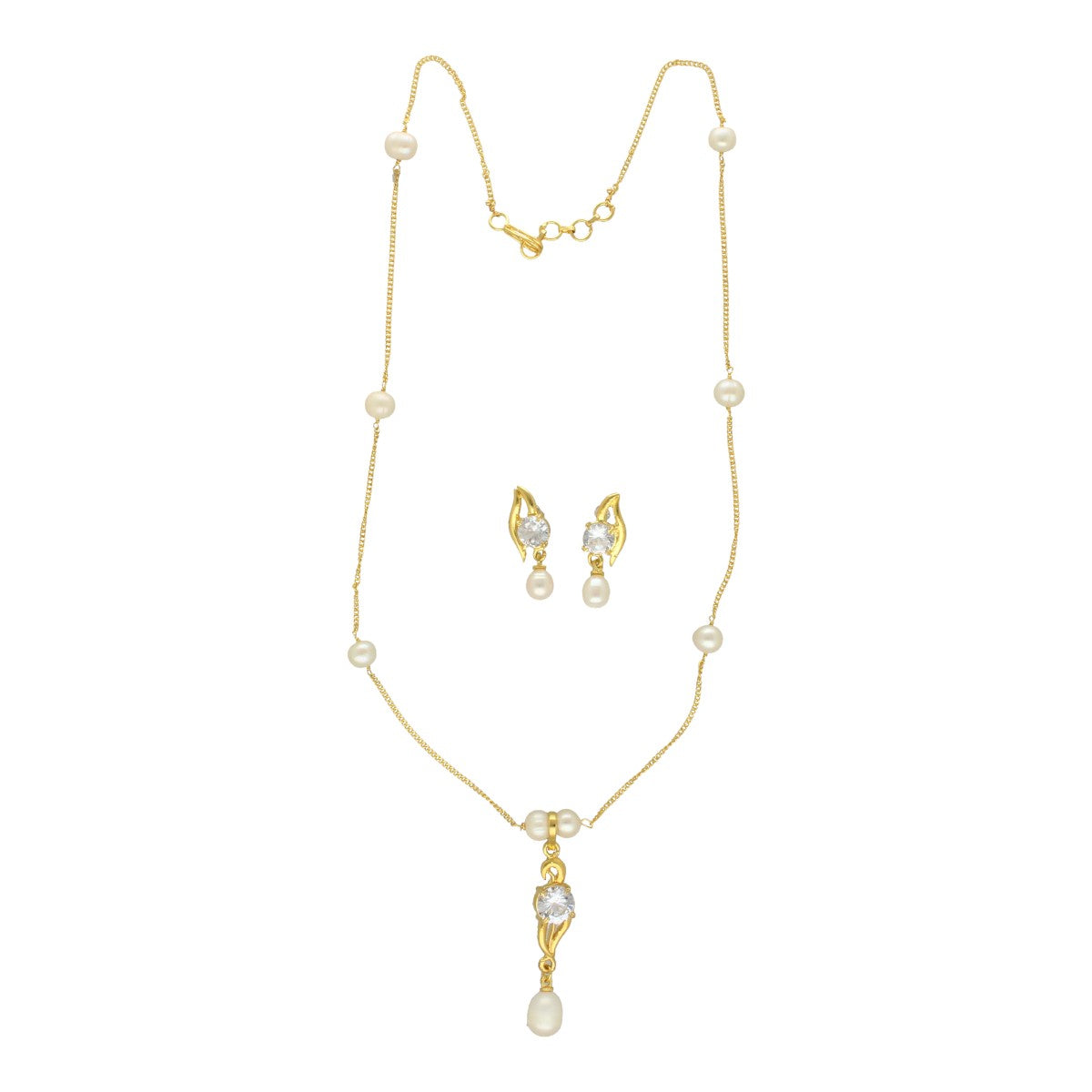 J Pearls Zoey Pearl Pendant Set