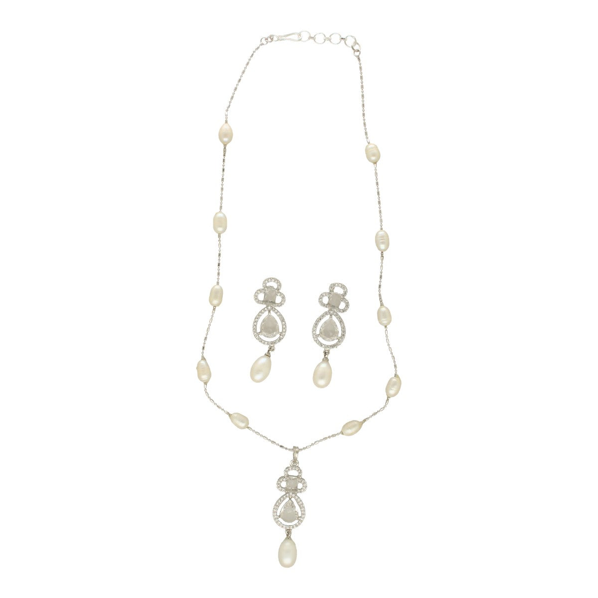 J Pearls Brielle Pearl Pendant Set