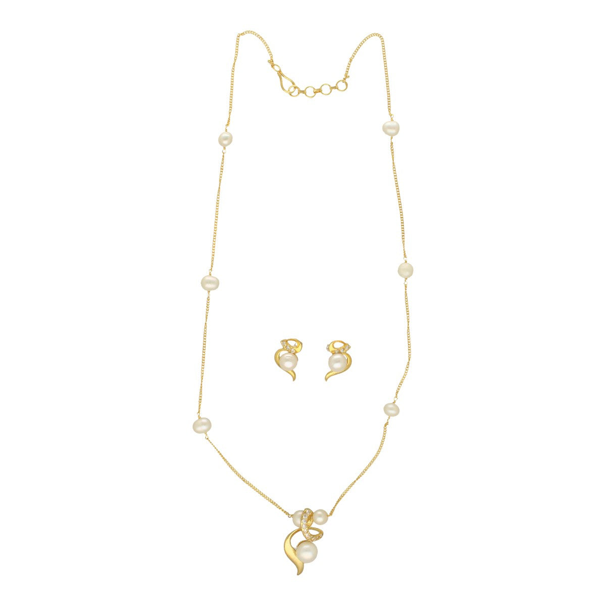 J Pearls Vivita Pearl Pendant Set