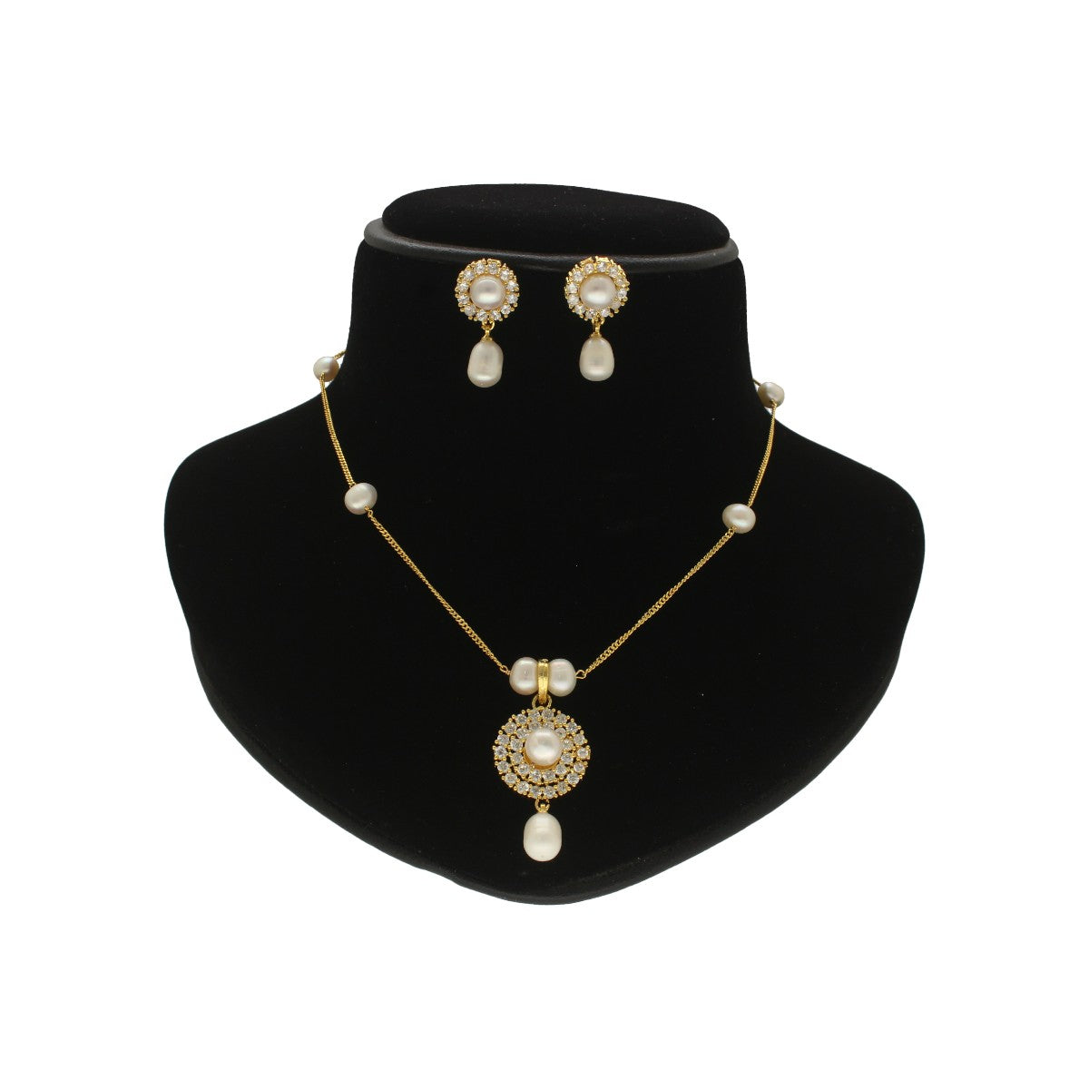 J Pearls Clara Pearl Pendant Set