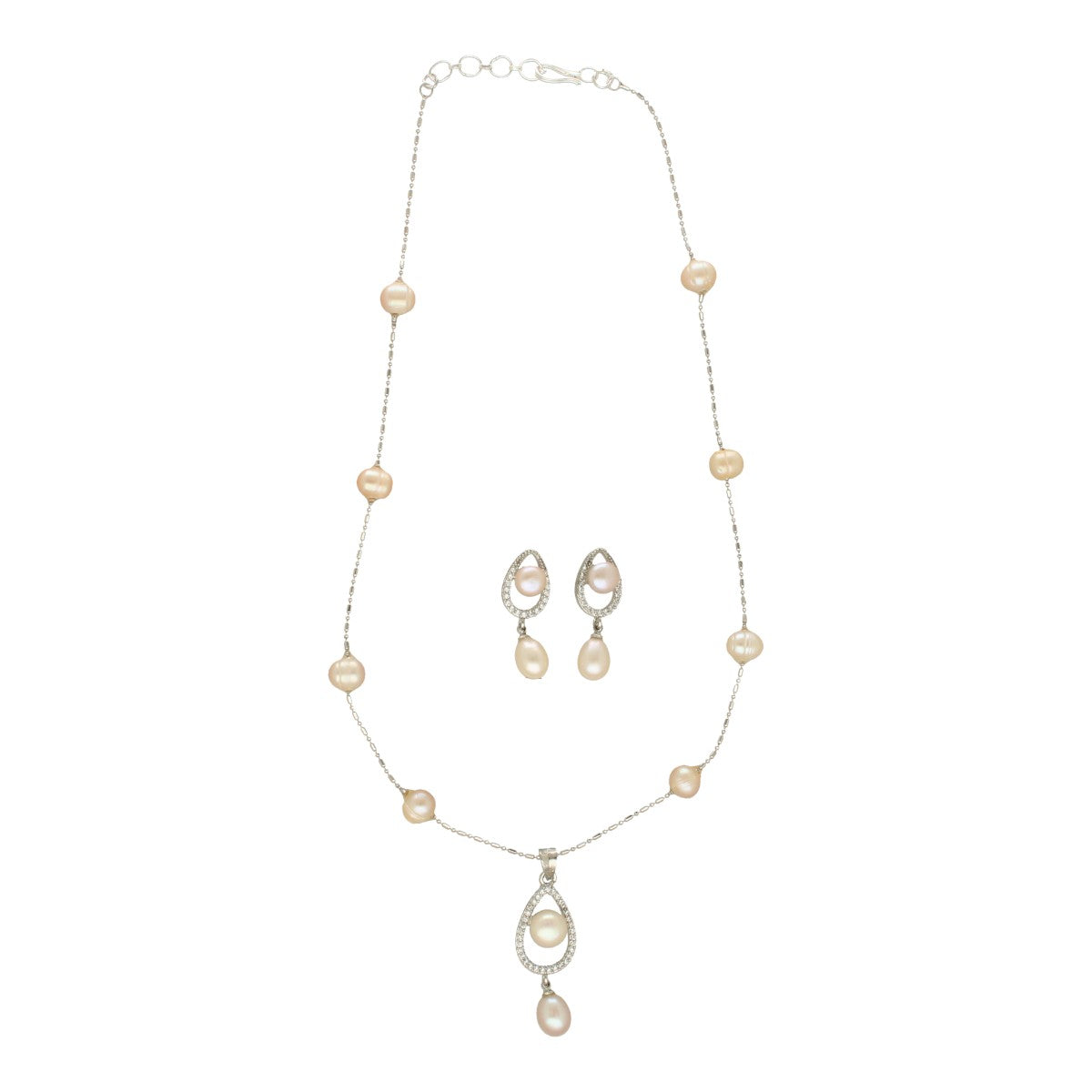 J Pearls Tasha Pearl Pendant Set