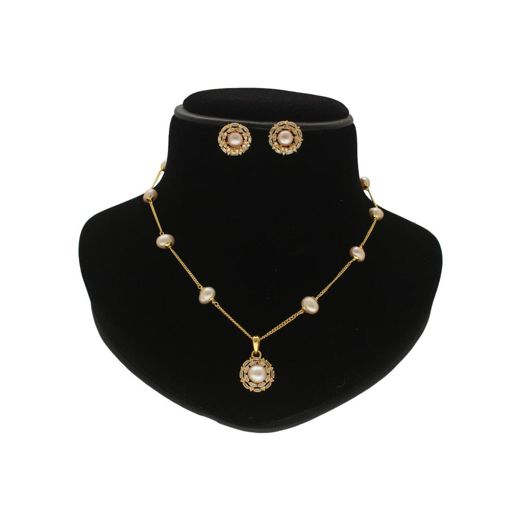 J Pearls Orvele Pearl Pendant Set