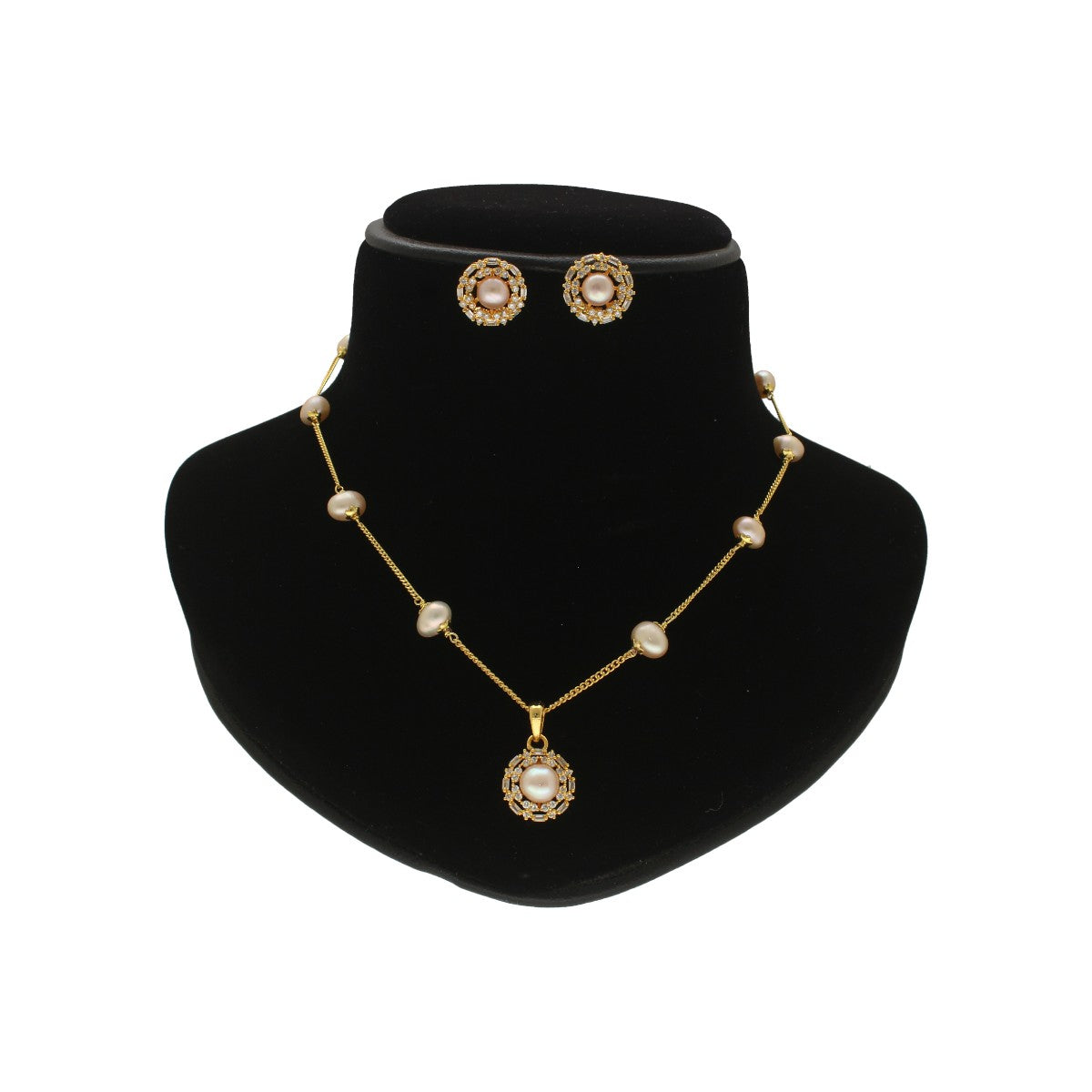 J Pearls Orvele Pearl Pendant Set