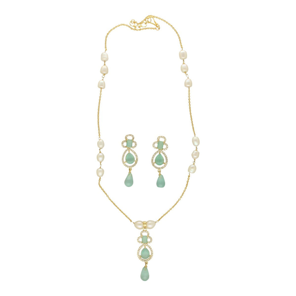 J Pearls Esta Pearl Pendant Set