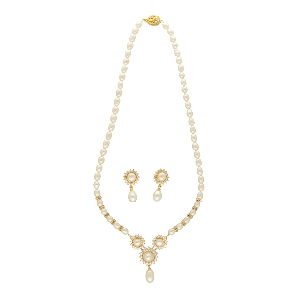 J Pearls Aroha Pearl Set