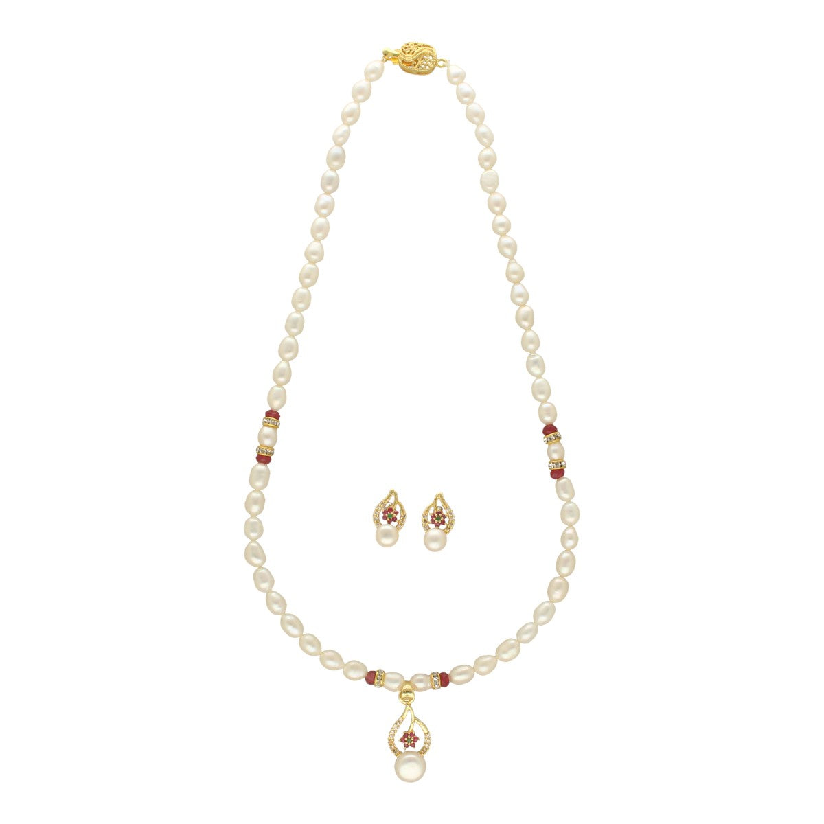 J Pearls Clara Pearl Set