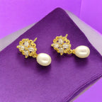 J Pearls Tasha Pearl Earrings - Distacart
