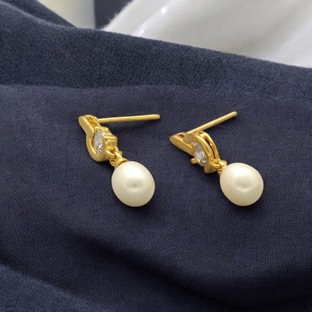 J Pearls Carina Pearl Earrings