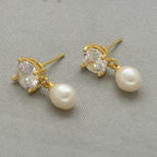 J Pearls Ipsit Pearl Earrings - Distacart